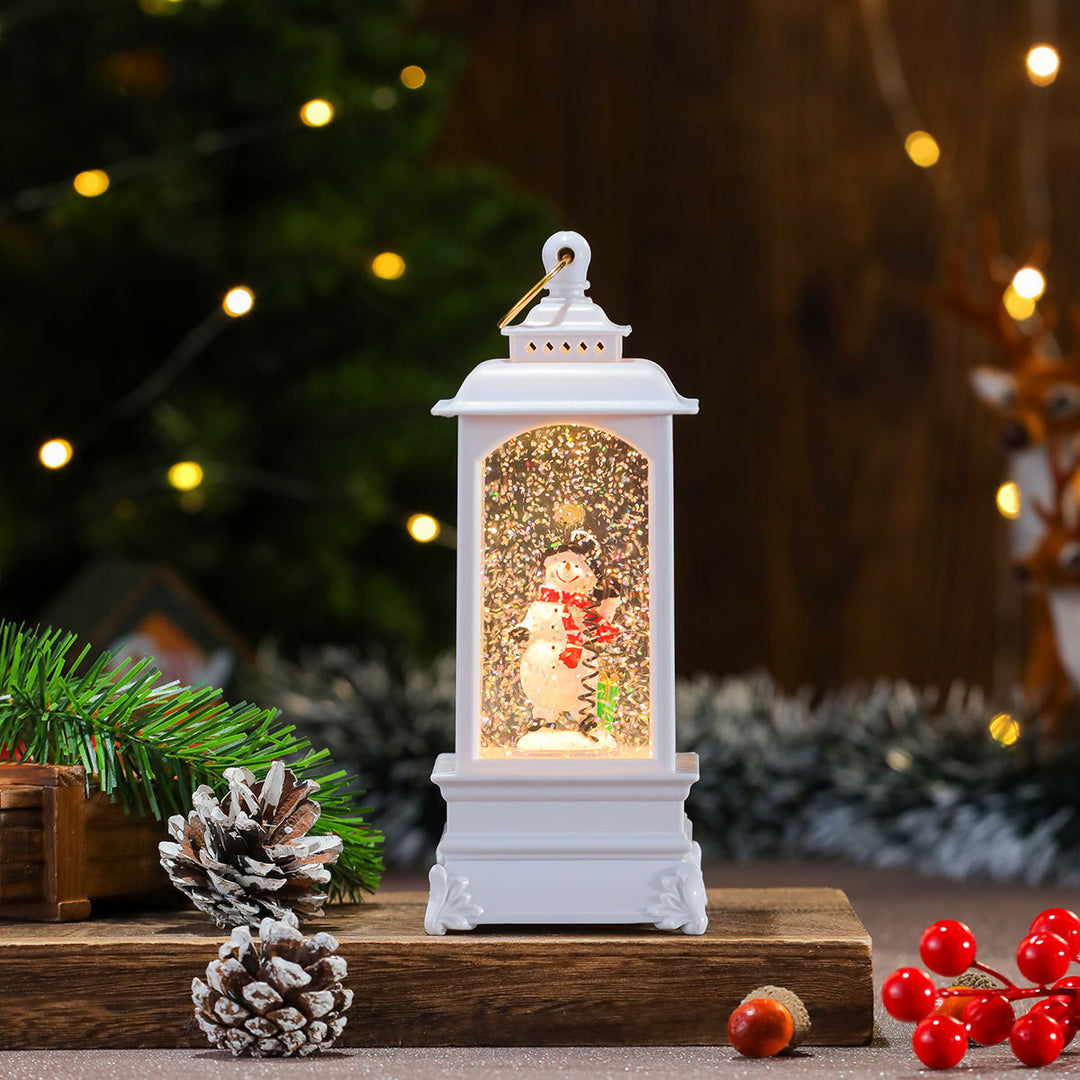 Illuminated Musical Christmas Lantern Bowlift