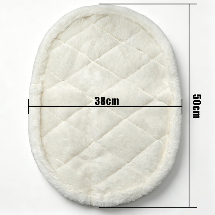 Soft Plush Pet Bed Bowlift