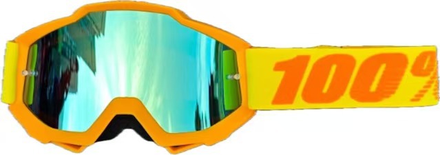 Impact resistant anti fog motocross goggles with OTG fit Bowlift