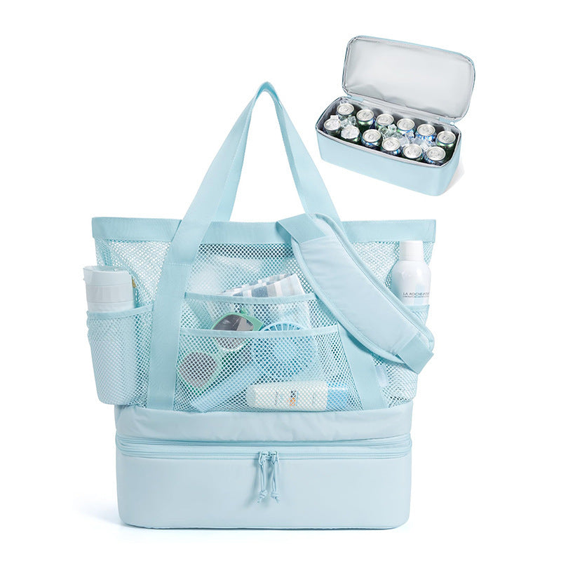 Durable cooler bag with practical removable inner compartment Bowlift