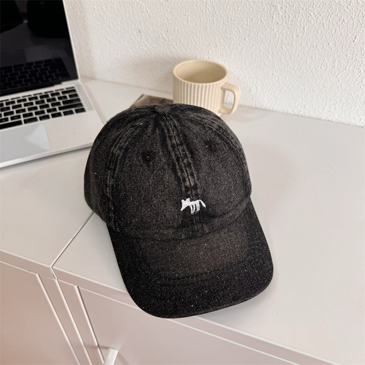 Men's Casual Graphic Denim Baseball Cap Bowlift