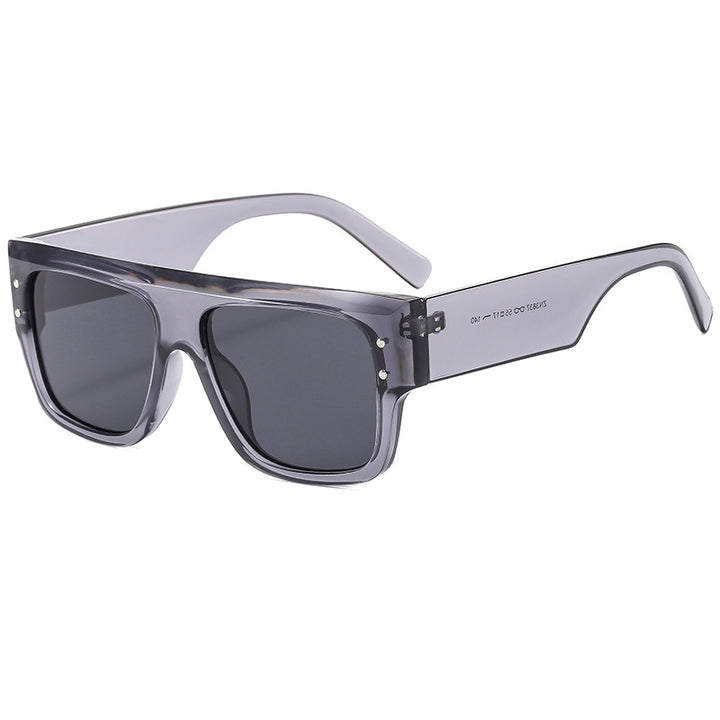 Ladies fashionable sunglasses with rectangular frame and polarized lenses Bowlift