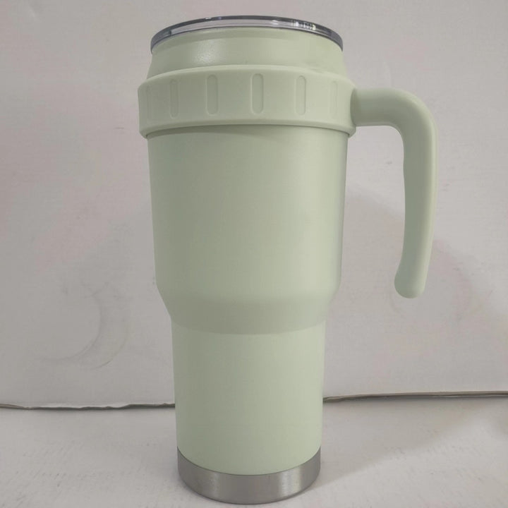 Ladies Insulated Steak and Grill Cup with Practical Carry Handle Bowlift