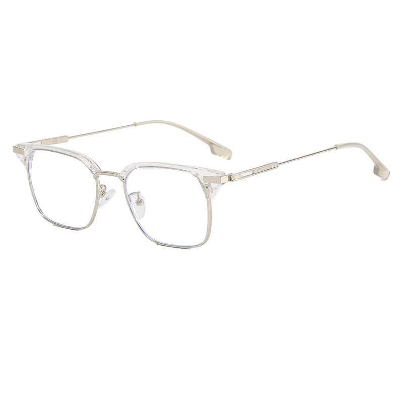 Women's square sunglasses with lightweight metal frame and wide temples Bowlift