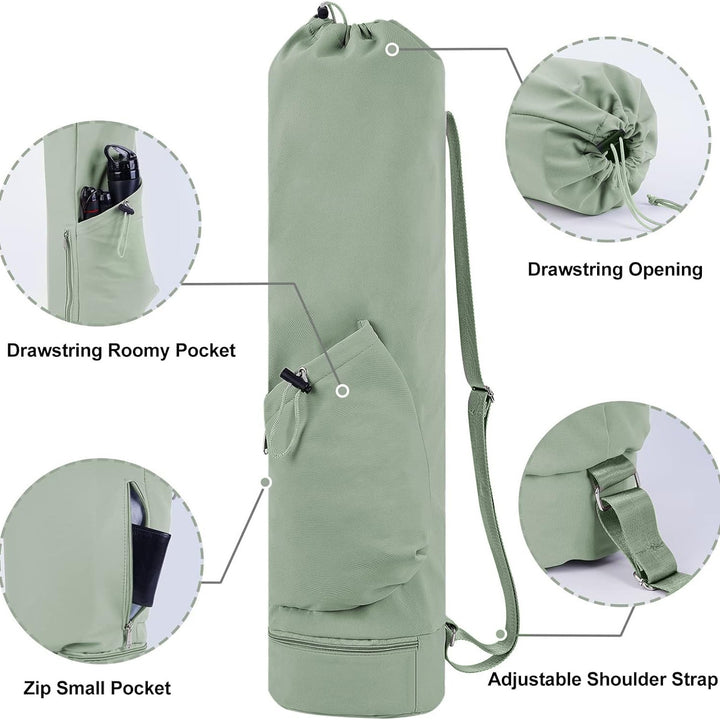 Sporty yoga bag with practical compartments Bowlift