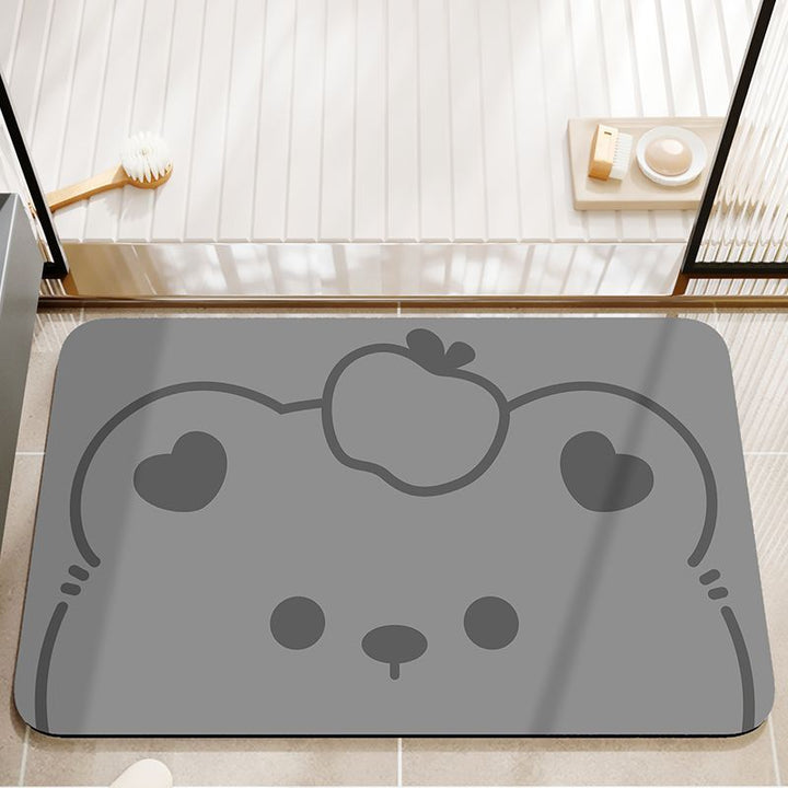 Cute Cartoon Animal Bath Mat Bowlift