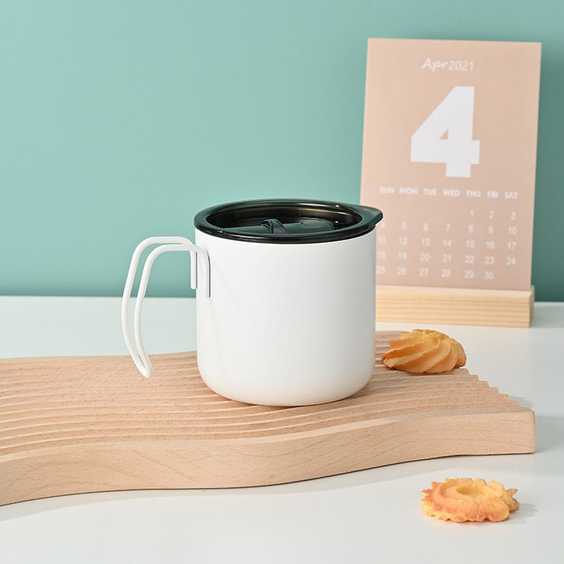 Ladies functional coffee mug with transparent lid Bowlift