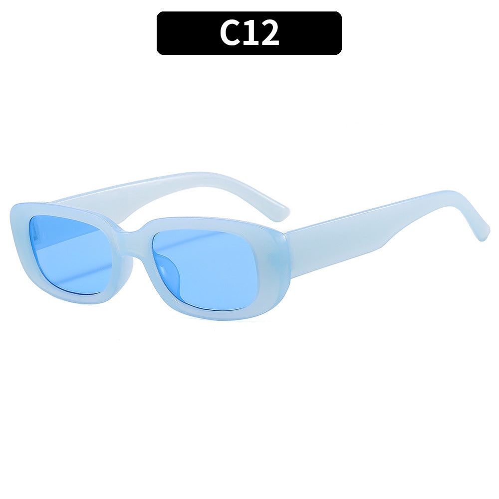 Minimalist Square Frame Sunglasses