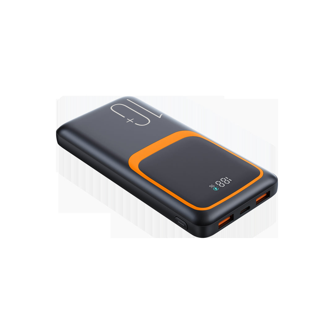 Portable power bank with innovative induction charging function and ultra-modern digital display Bowlift