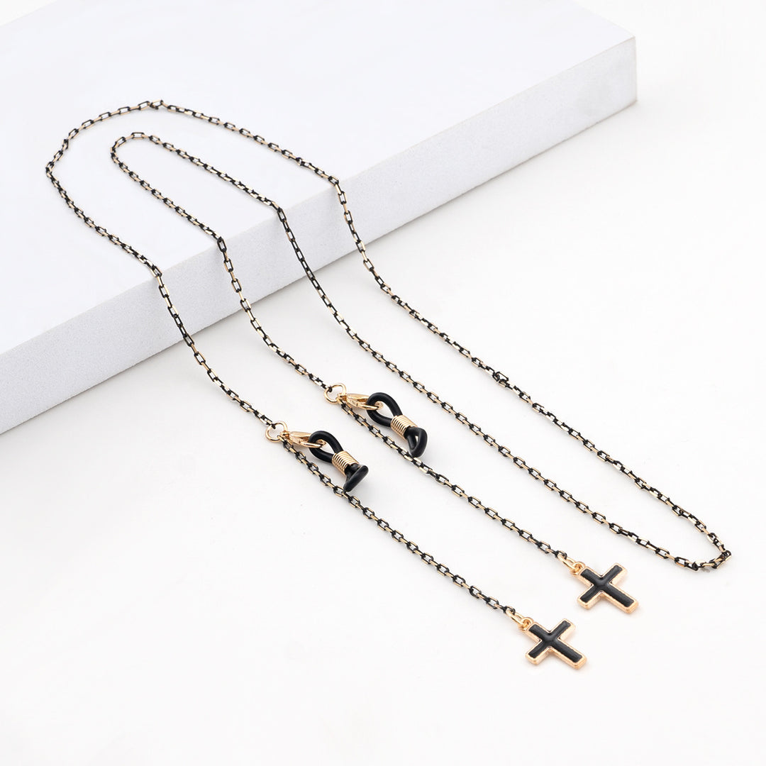 Elegant Geometric Eyewear Chain Bowlift