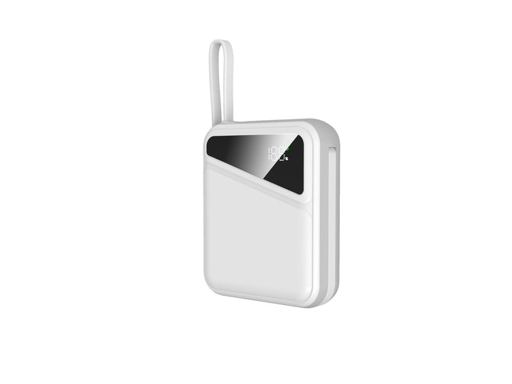 Portable power bank with intelligent LED display and fast charging function Bowlift