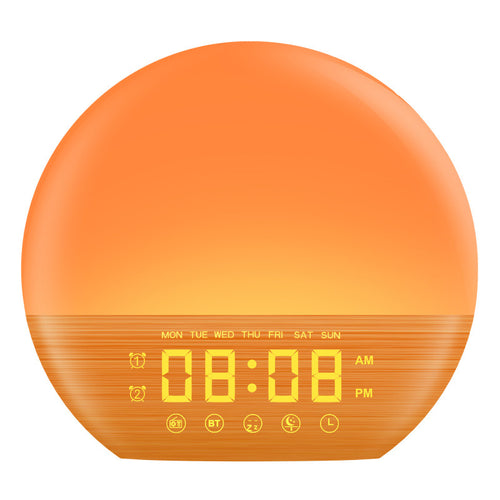 Smart Alarm Clock with Bluetooth Speaker Bowlift