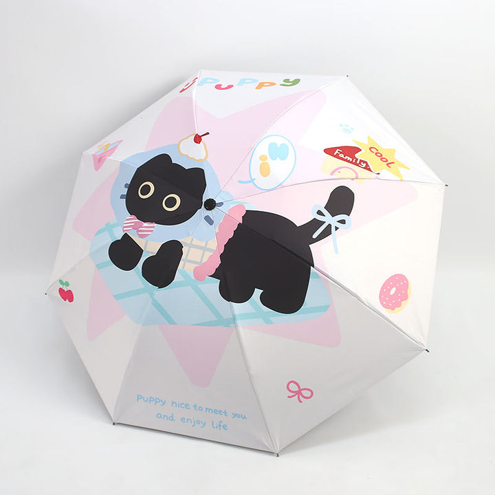 Women's colorful design umbrella Bowlift