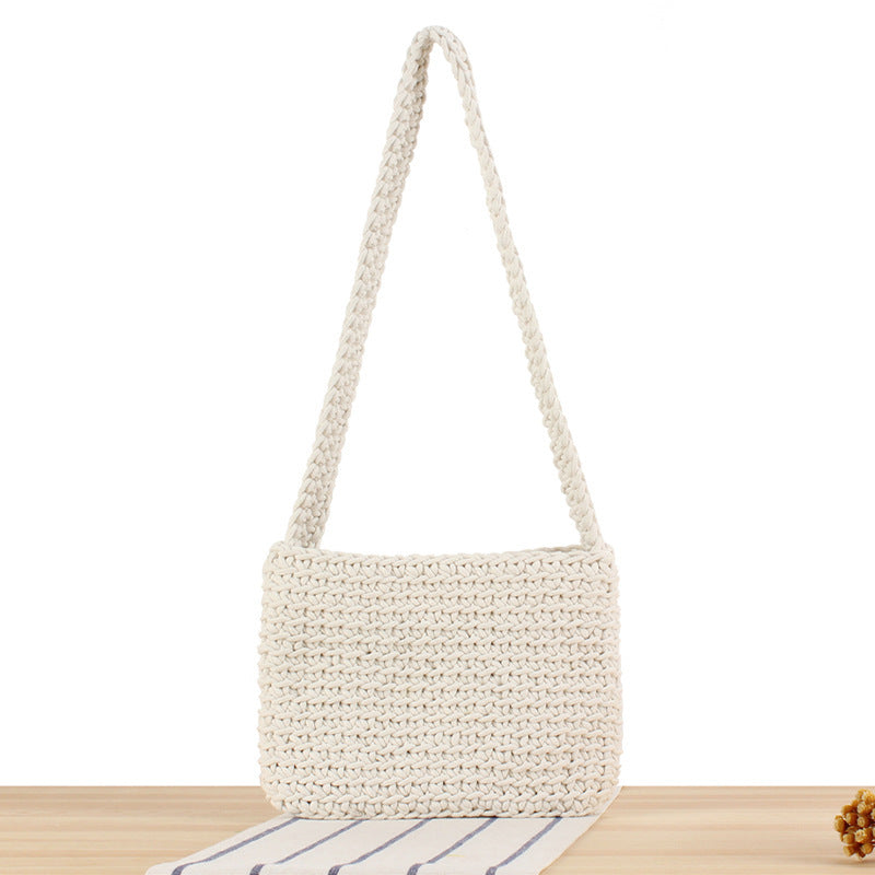 Handmade Macrame Shoulder Bag Bowlift