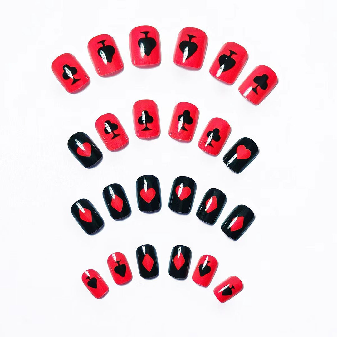 Themed Playing Card Nail Art Bowlift