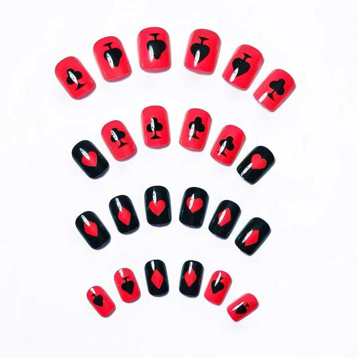 Themed Playing Card Nail Art Bowlift