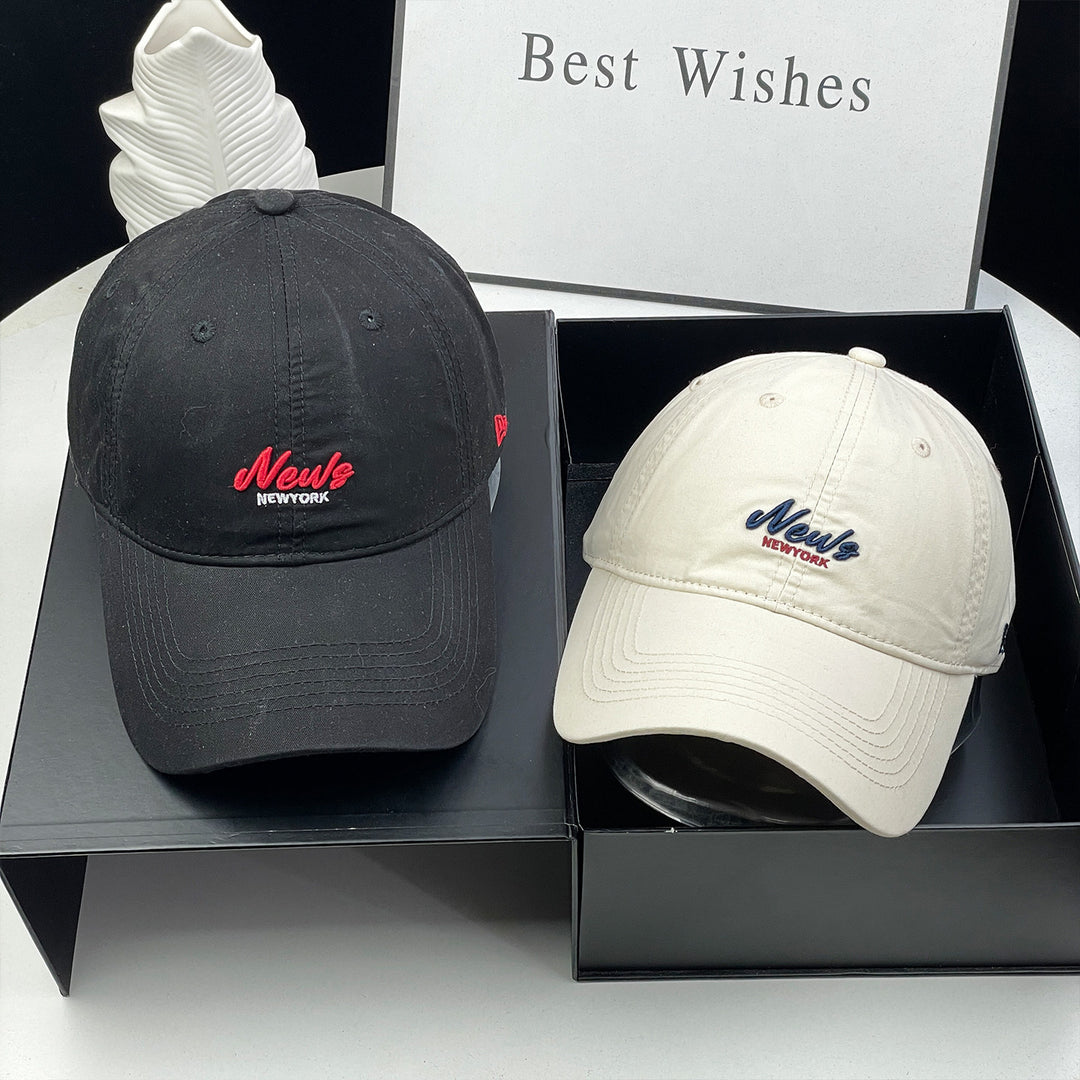 Unisex Adjustable Embroidered Cap Bowlift