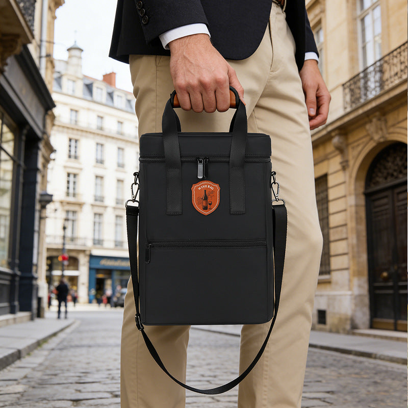 Insulated Vertical Lunch Cooler Bag