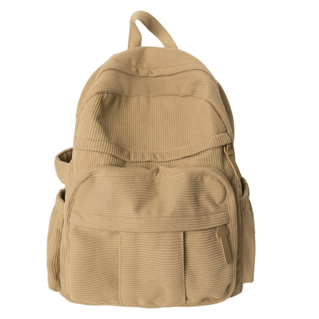Textured Multi-Pocket Backpack Bowlift