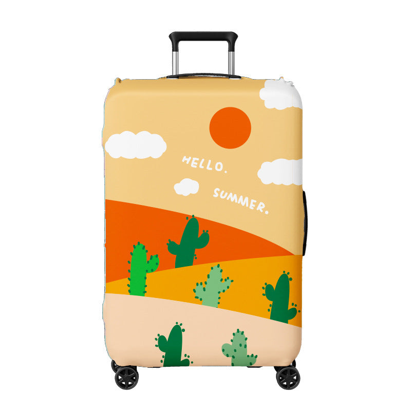 Unisex hard-shell travel suitcase with creative ice cream design Bowlift