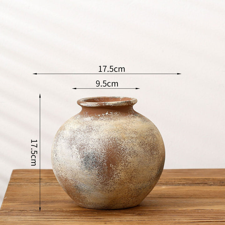 Handcrafted Terracotta Vase Bowlift