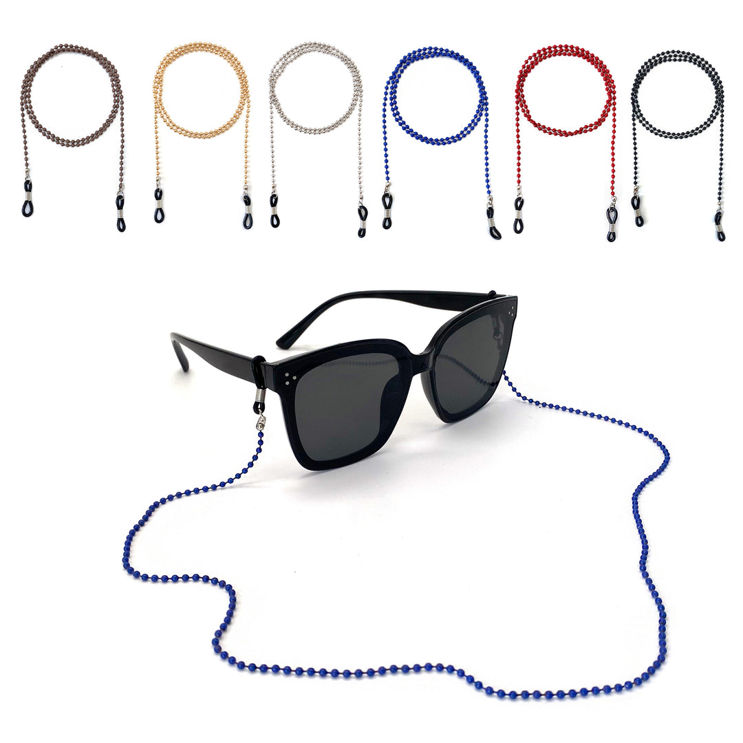 Beaded Eyewear Retainer Chain Bowlift