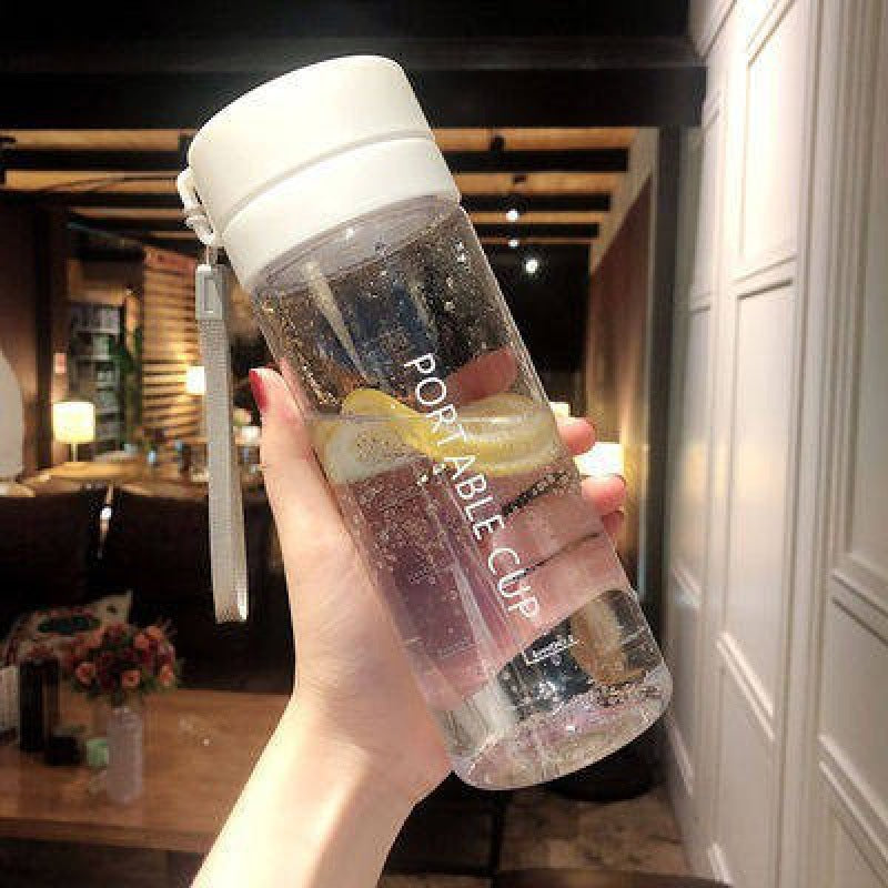 Ladies stylish glass drinking bottle Bowlift