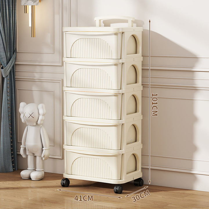Multi-Tier Rolling Storage Organizer Bowlift
