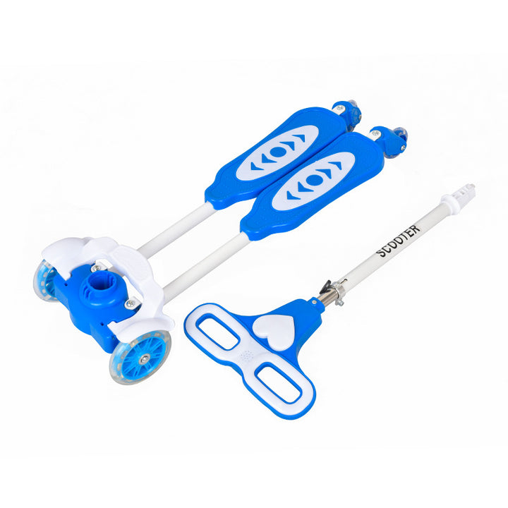 Heart-Designed Fun Glider Scooter Bowlift