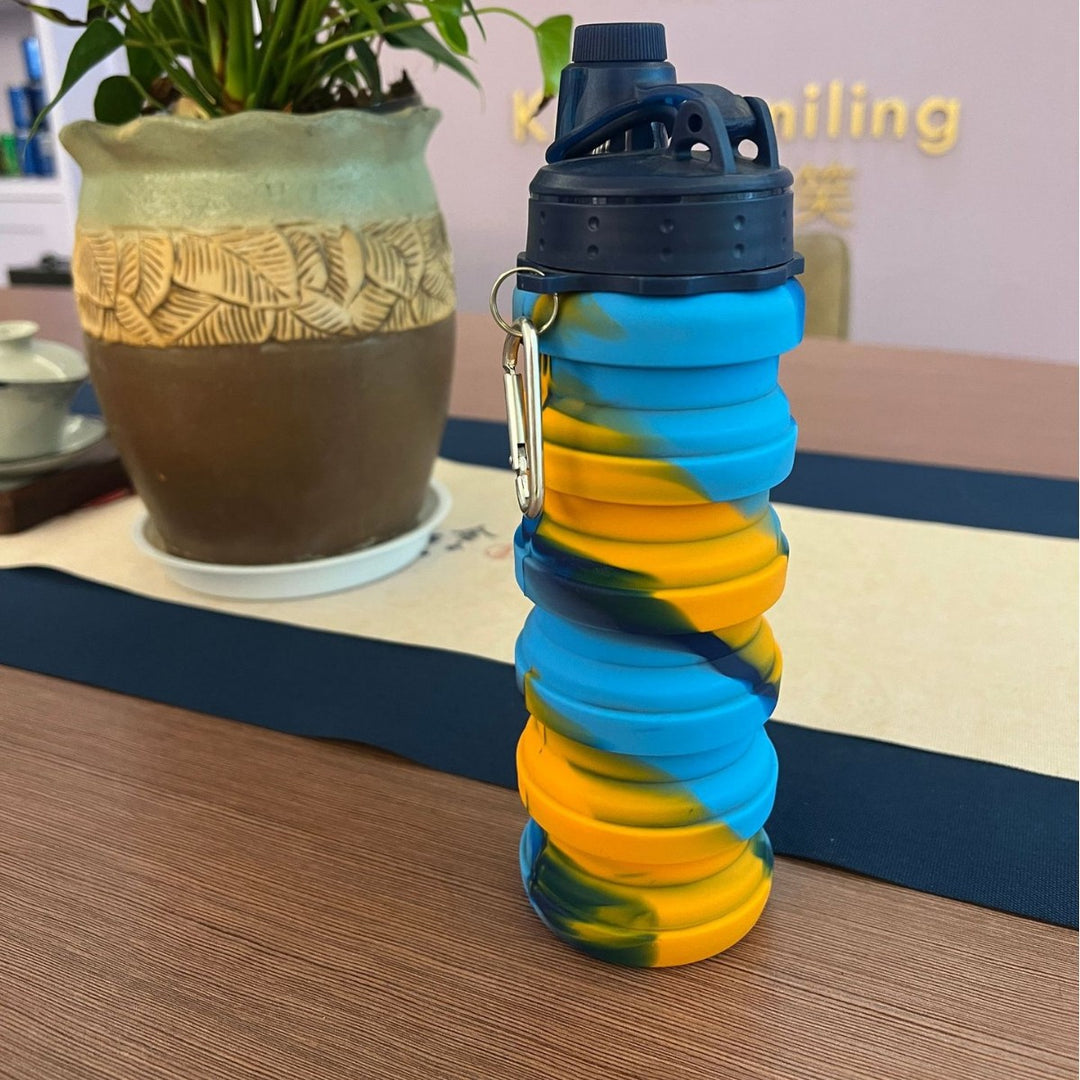Unisex foldable silicone water bottle Bowlift