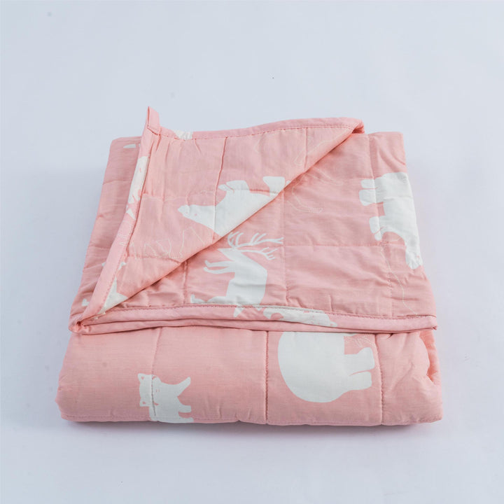 Women Plush Blanket with Animal Motif Bowlift