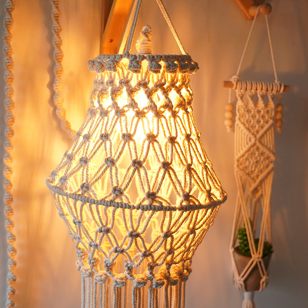 Macramé Hanging Lantern Bowlift