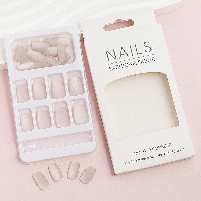 DIY French Tip Nail Set Bowlift