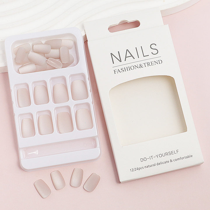 DIY French Tip Nail Set Bowlift