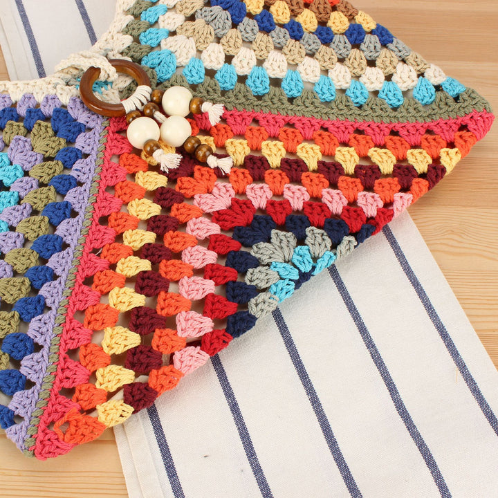 Handmade Macrame Shoulder Bag Bowlift