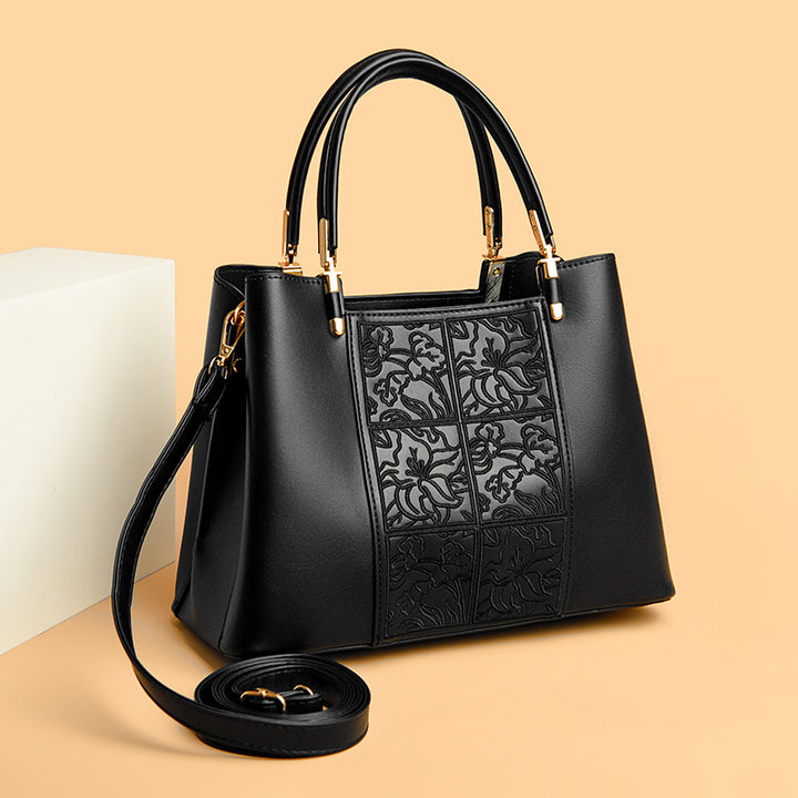 Elegant Embroidered Handbag Bowlift