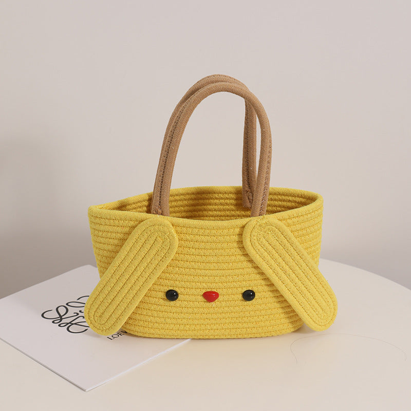 Playful fabric bag with animal motif Bowlift