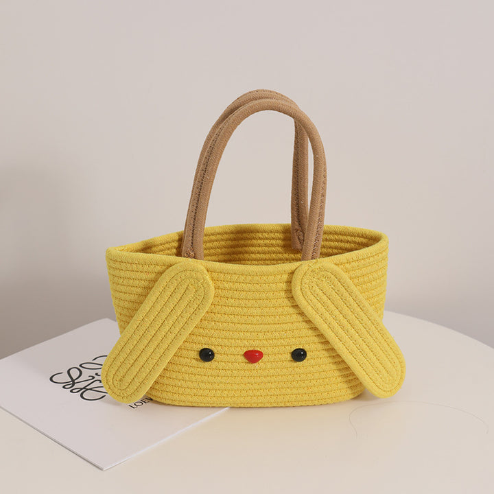 Playful fabric bag with animal motif Bowlift