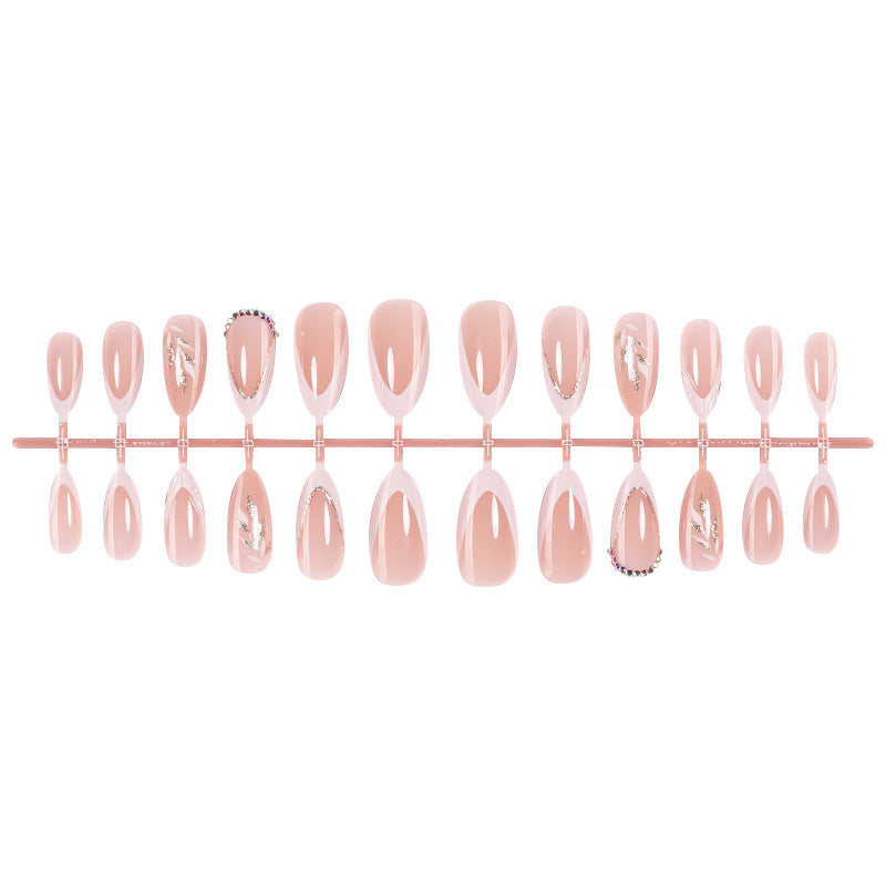 Elegant Floral Press-On Nail Art Kit Bowlift