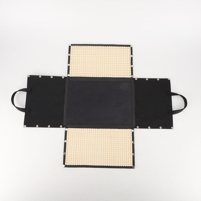 Multifunctional storage bowl made of bamboo and textile Bowlift