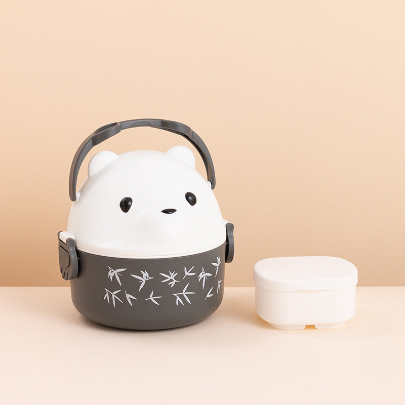 Cute Panda-Themed Food Storage Container