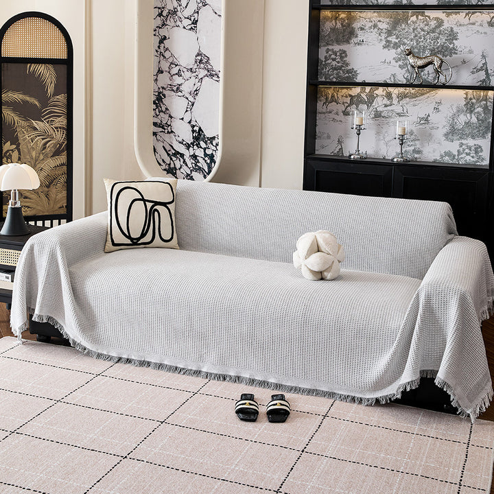 Soft Woven Sofa Throw Blanket