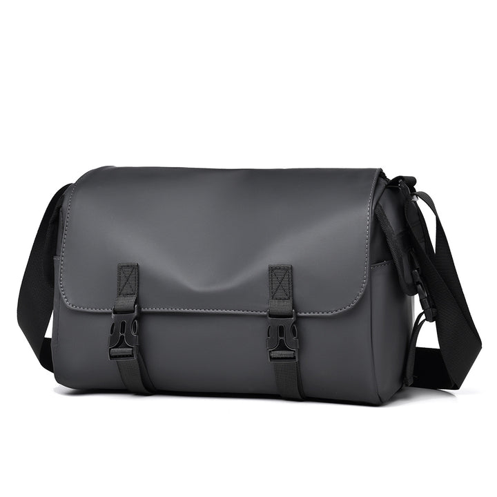 Modular Messenger Bag with Water-Repellent Material and Adjustable Shoulder Strap Bowlift