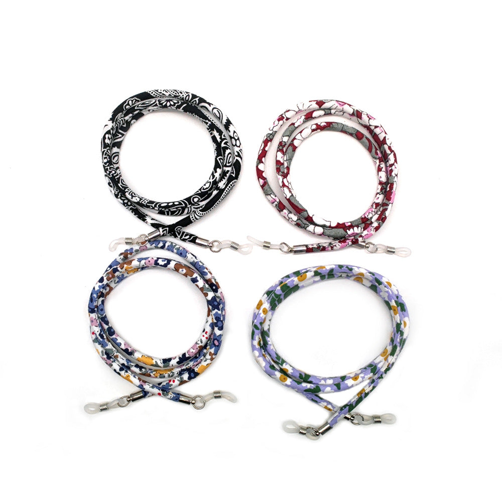 Floral Patterned Eyewear Retainer Bowlift