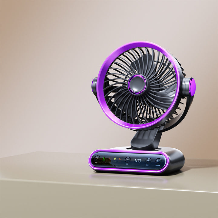 Unisex Smart Touch Control Desk Fan Bowlift