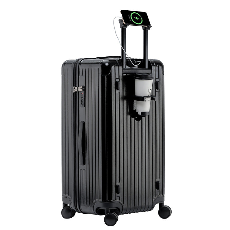 Smart Charging Rolling Suitcase Bowlift