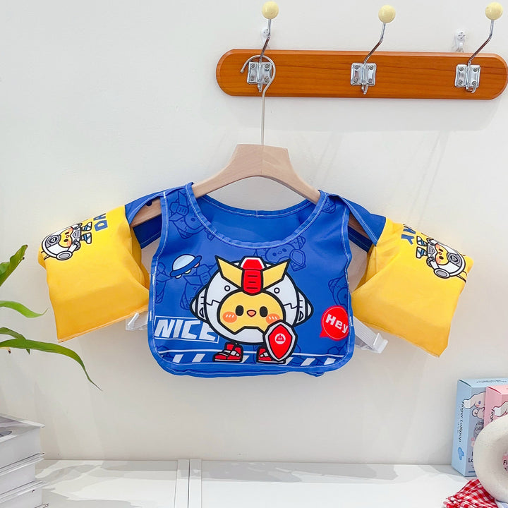 Unisex Inflatable Swimming Aid with Cute Design Bowlift