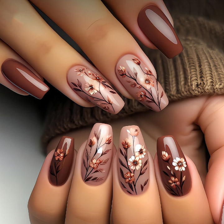 Halloween Nail Art Set with Creative Designs and Sparkling Details Bowlift