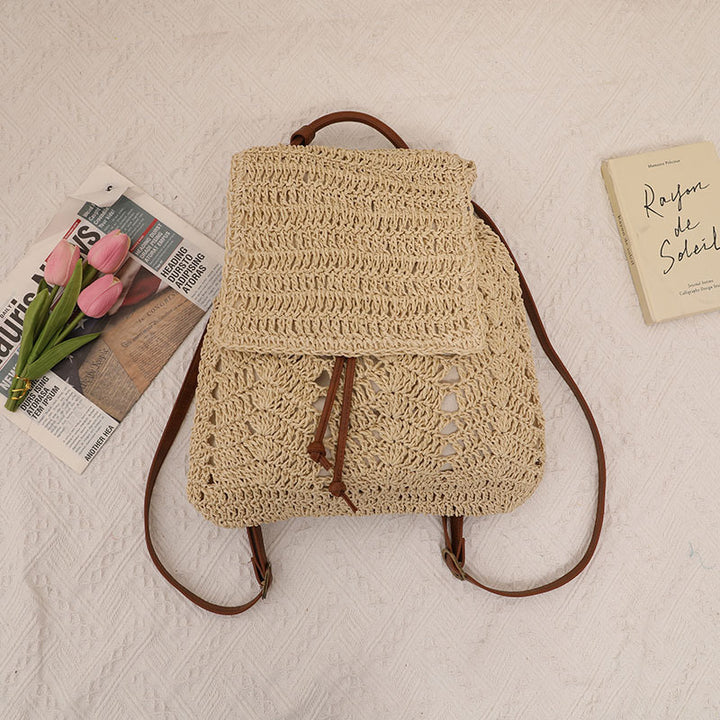 Backpack from Handcrafted Natural Material Bowlift