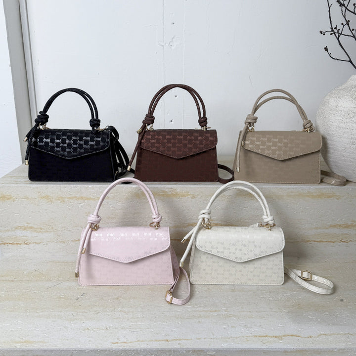 Elegant Monogrammed Handbag Bowlift